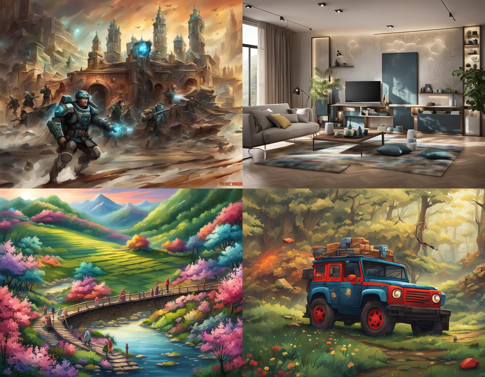 AI Generated Image Based on Pinterest URL