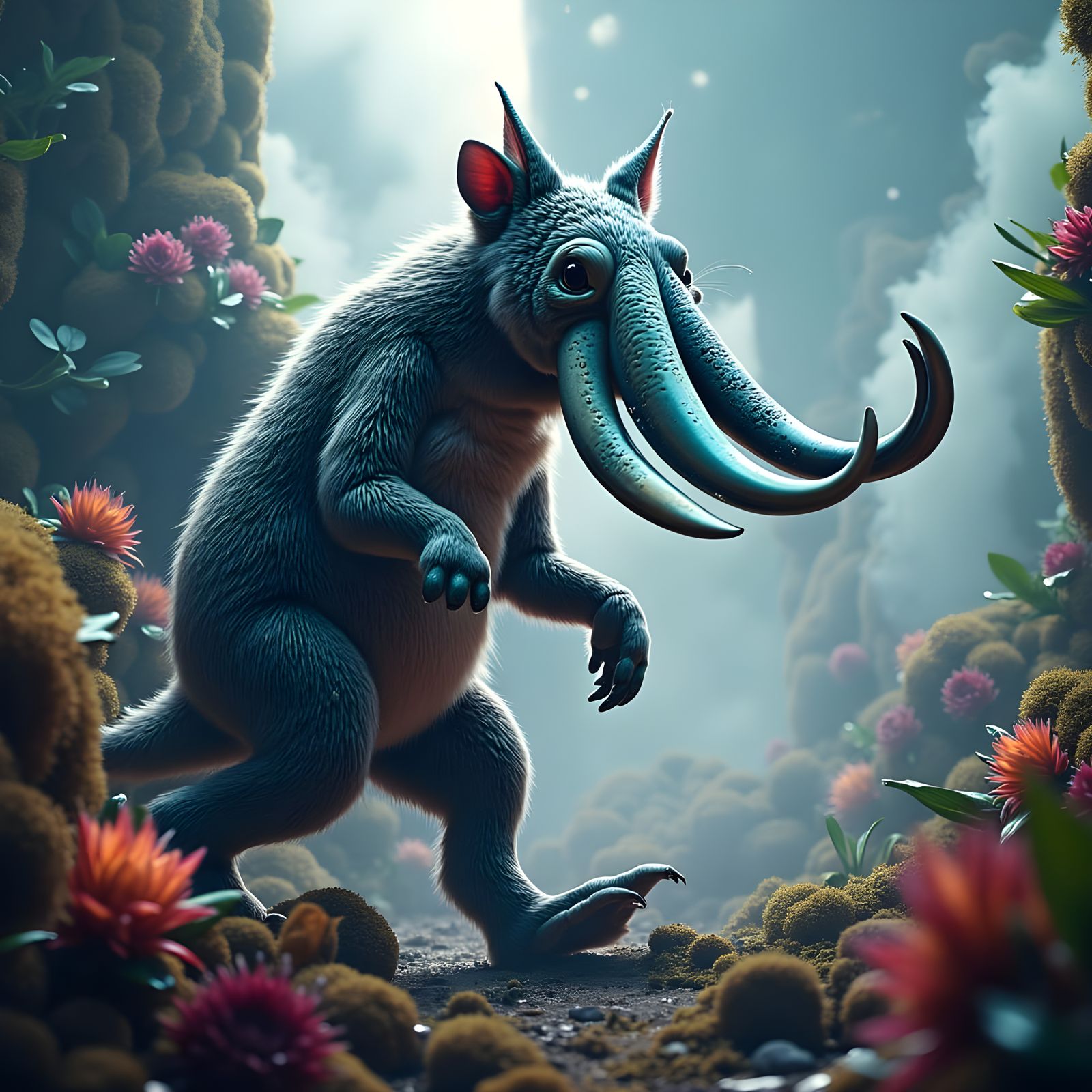 Friendly Furry Aliens Welcome Spacecraft in Formal Diplomati...