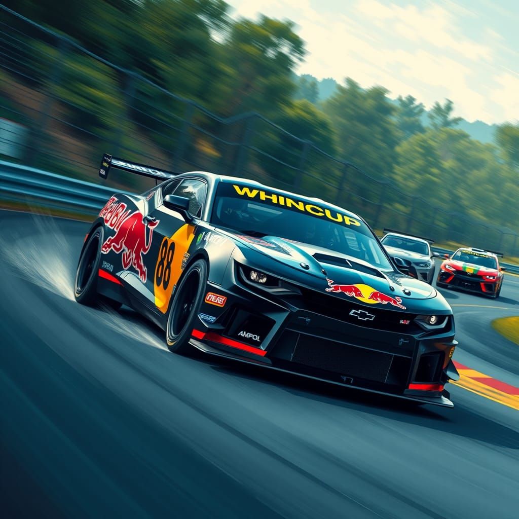 Ampol Red Bull racing team B8 Supercars