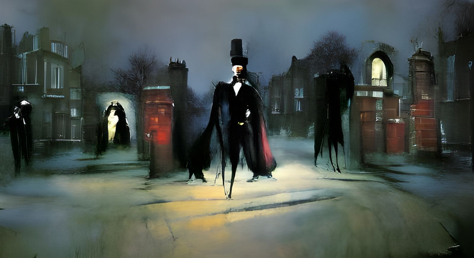 Haunted Victorian London: Vampire in the Night