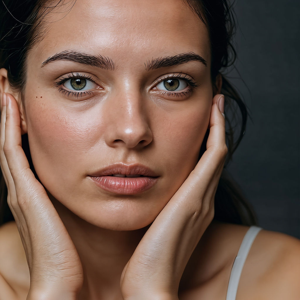 Realistic Portrait Capturing Natural Skin and Warmth