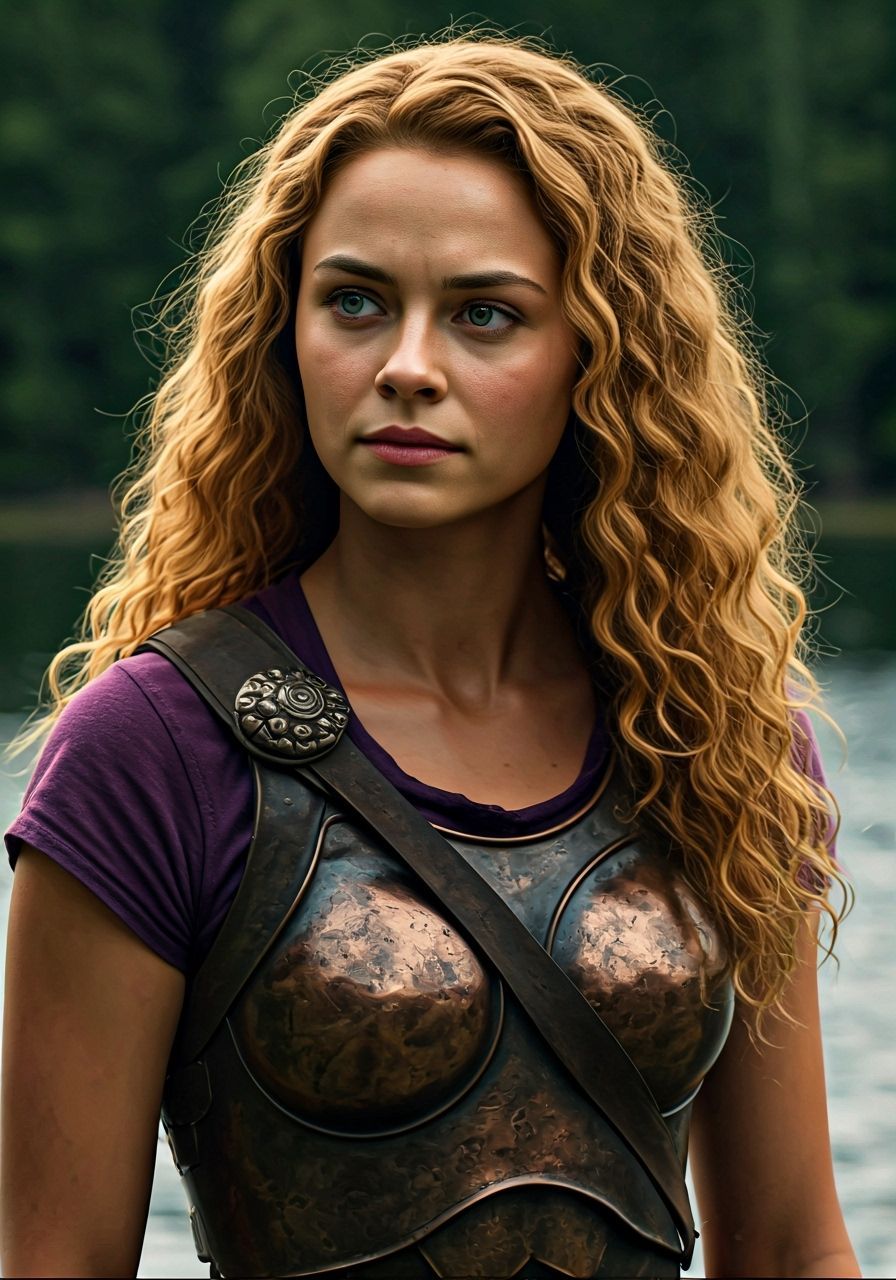 Annabeth Chase in Greek Armor by Serene Lake