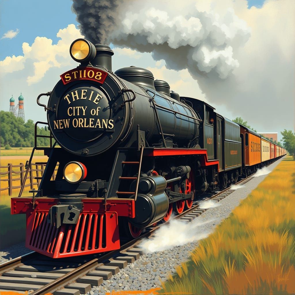 The City of New Orleans: A Vintage Train Journey