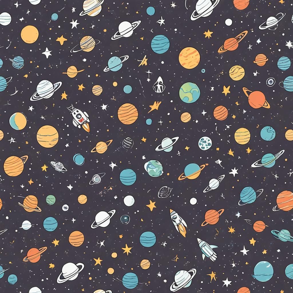 Endless Starry Expanse of Outer Space