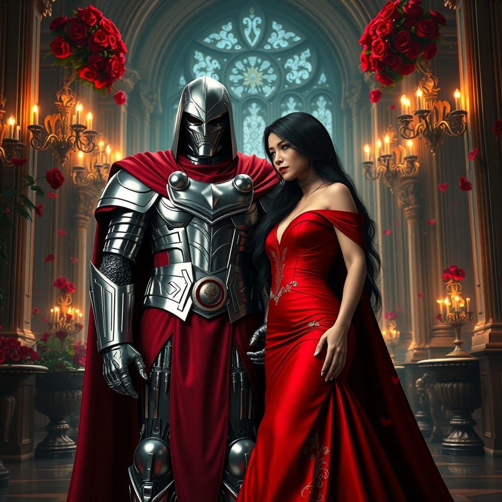 Doctor Doom Celebrates Valentine's Day in Opulent Castle