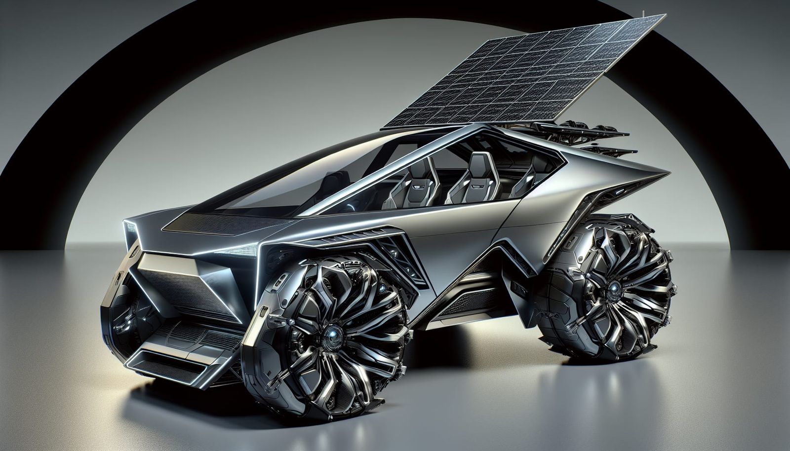 The Cybertruck Nuclear Car stands out as a unique fusion of Tesla's futuristic design and the power of nuclear energy. T...