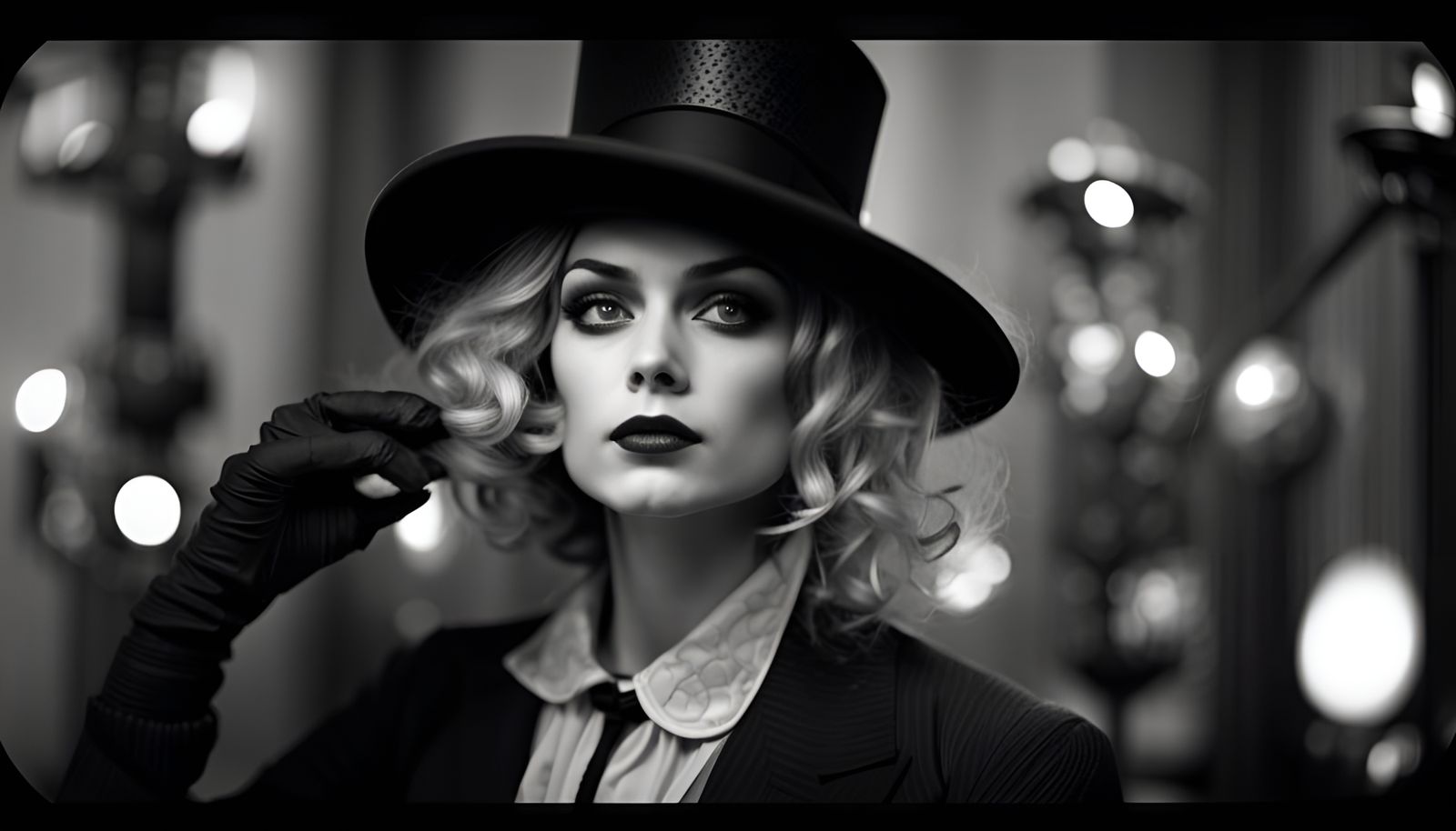 Steampunk Mad Hatter Tea Party in German Expressionism