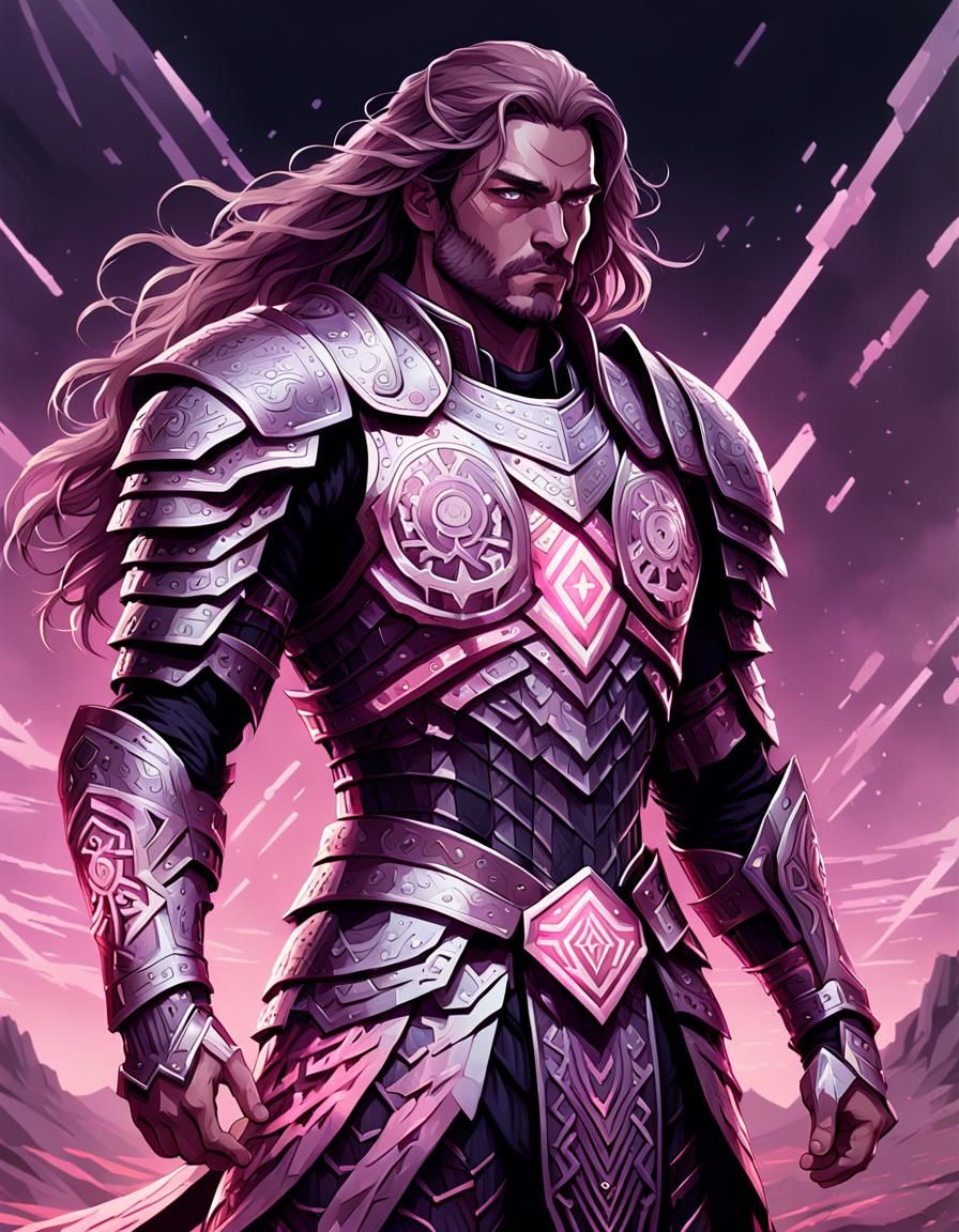 Pink Pixel Berserker