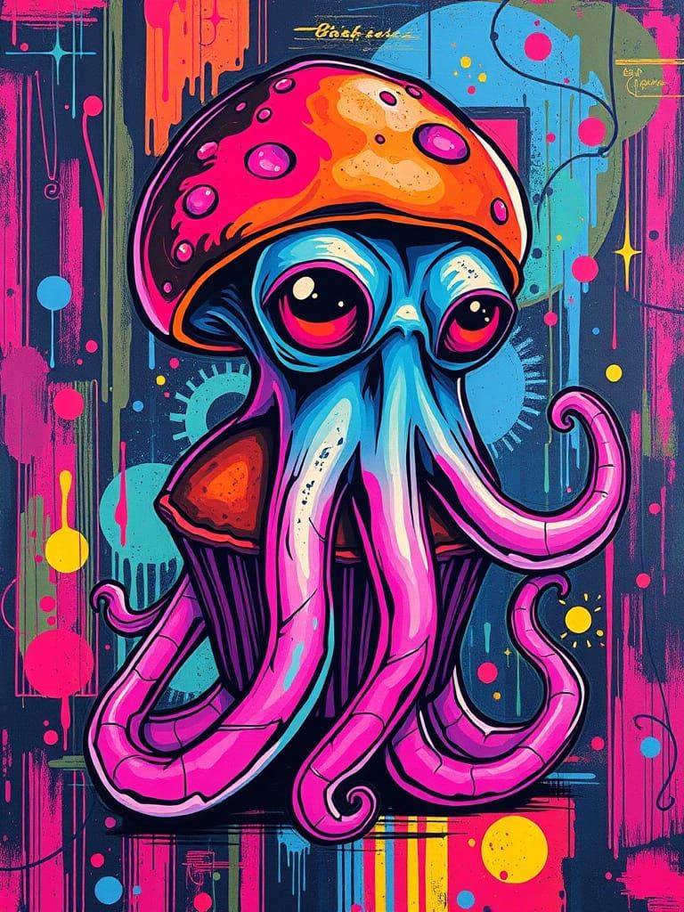 Neon Squid Muffin Revisionist Propaganda