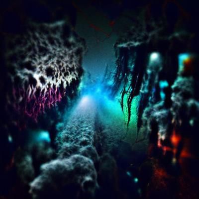 Cosmic Horror in a Deep Ocean Trench