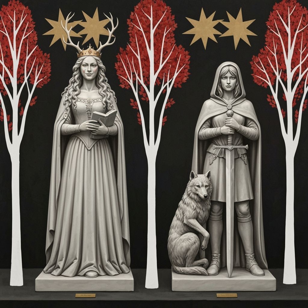 Medieval Queens in Marble Tombs