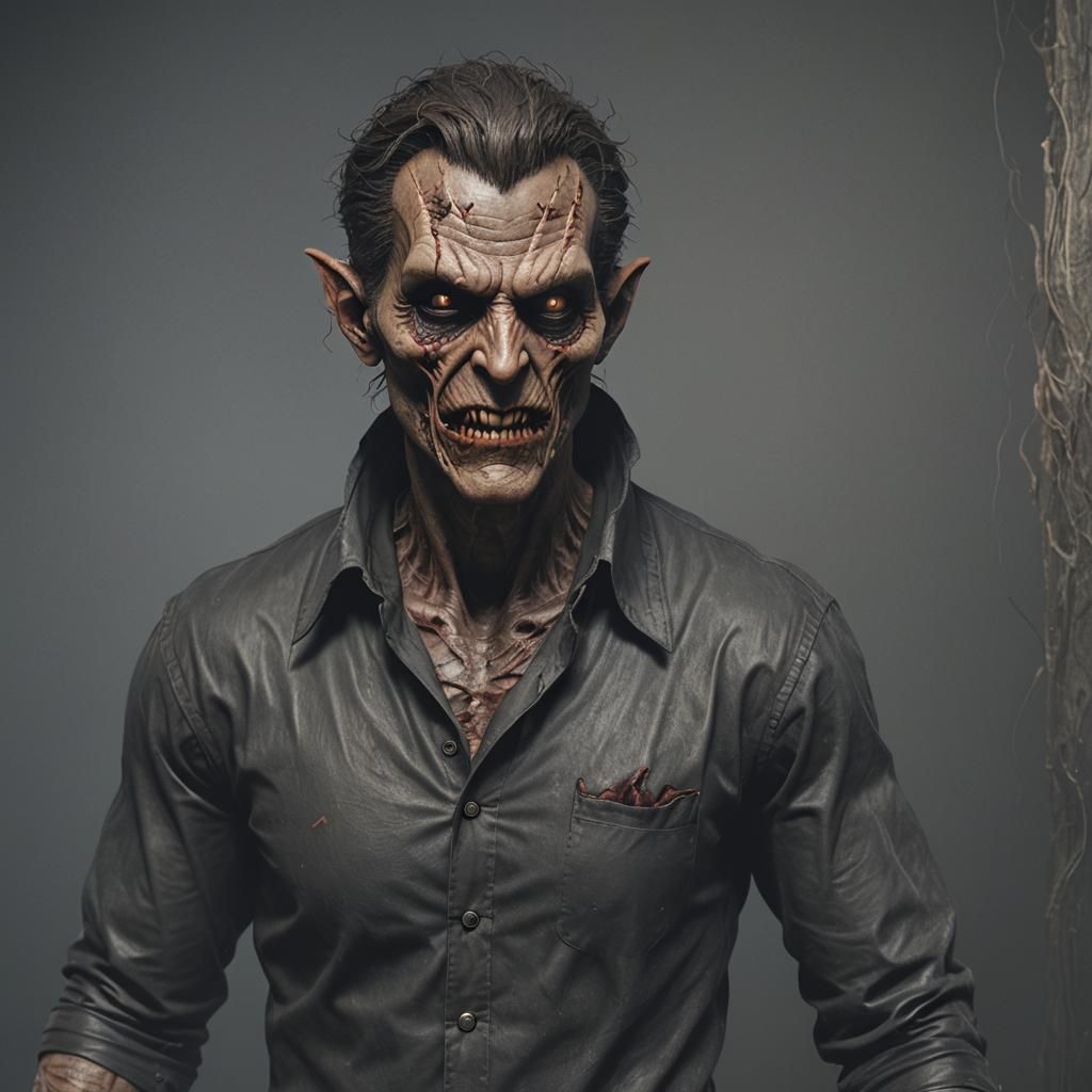 Surreal Horror Boogeyman Seeks Prey in Creepy Dark House