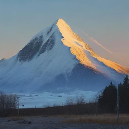 AI Generated Image of Horses