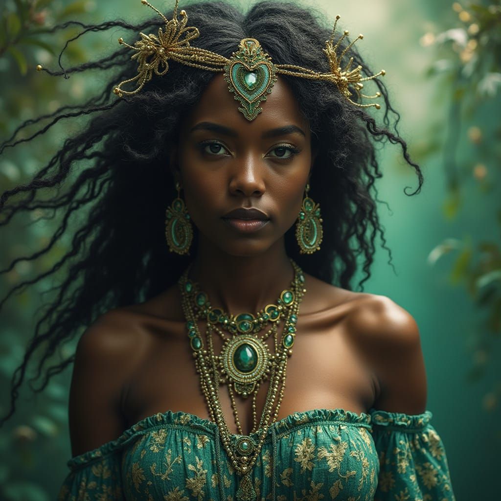 AI Generated Image of Orisha Yemoja