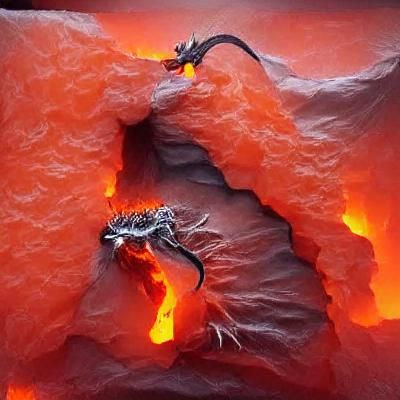 Lava Dragon Eruption