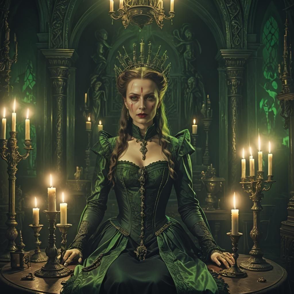 Bloody Countess: A Horror Fantasy Concept Art