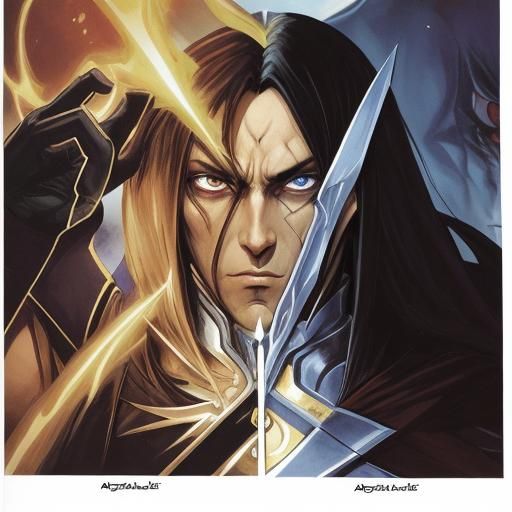 Azrael's Stare: A Mysterious Portrait