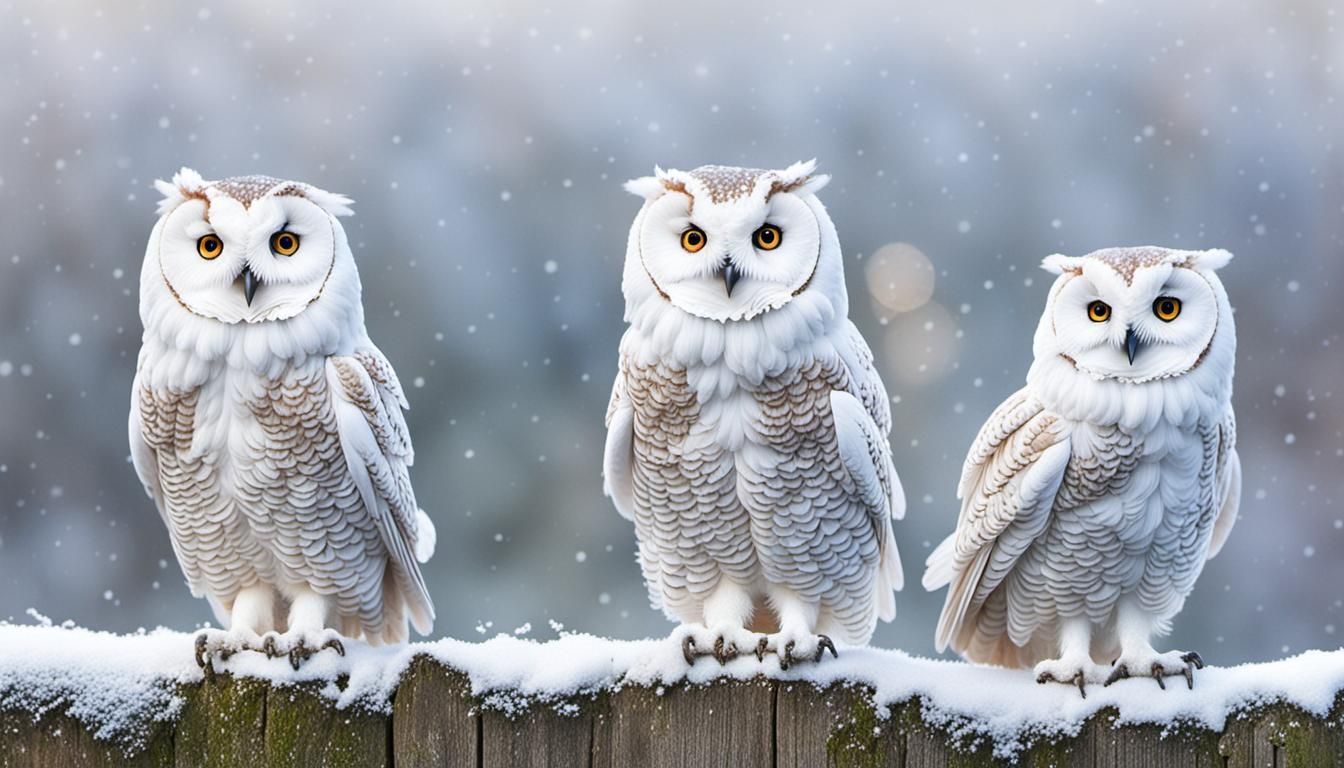 Frosty Owls in Winter: Professional Wildlife Photography