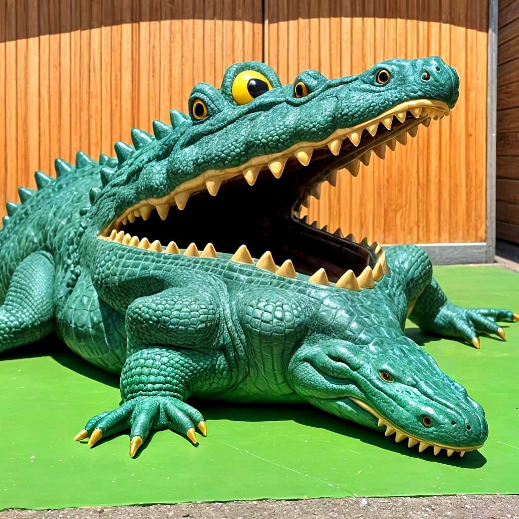 Funny Cartoon Crocodile Toy for Children