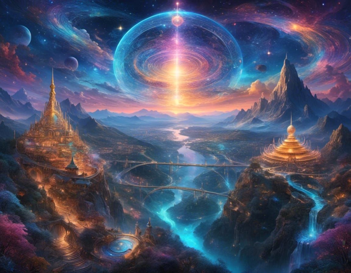 2 cities connected by long bridges