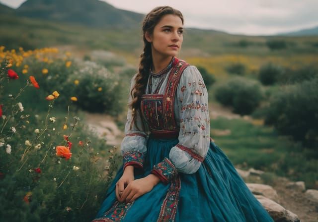 Polish Wildflower Field: A Symbol of Nature