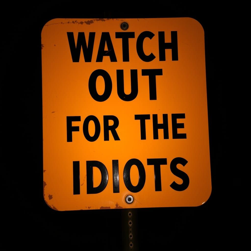 AI Image Generation: Watch Out for Idiots