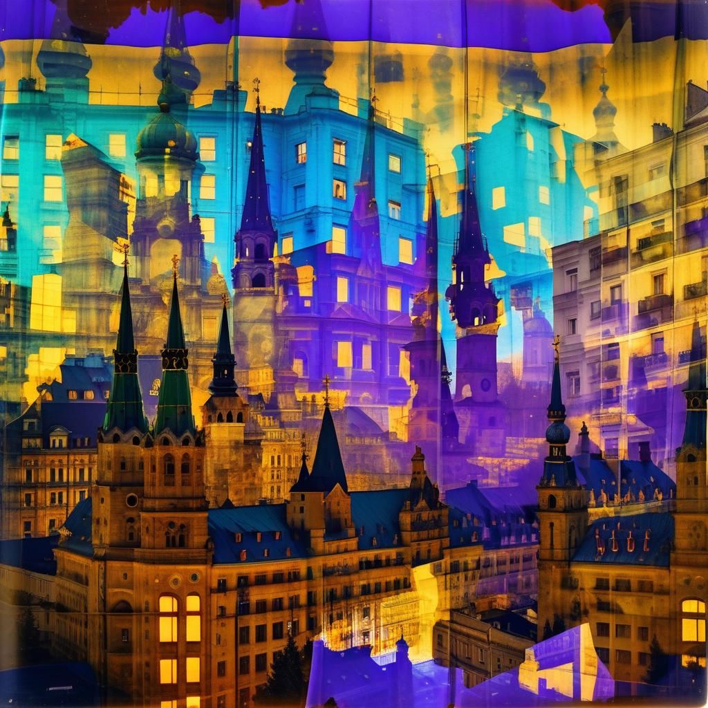 Intriguing Double Exposure Portrait