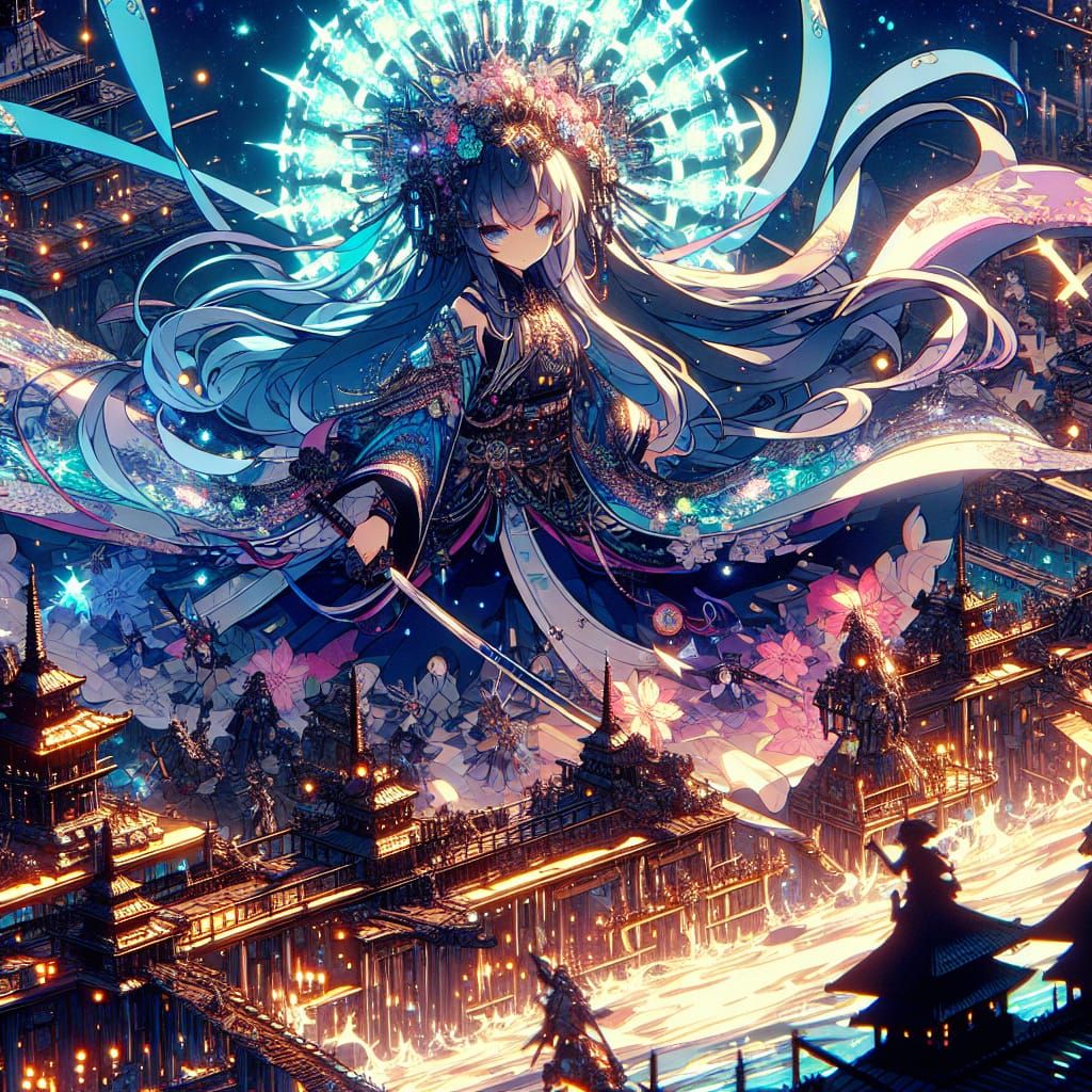 Breathtaking Anime Concept Art in 8k Resolution