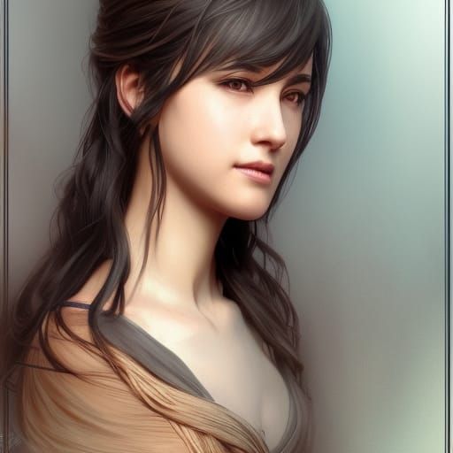 Elegant Rinoa Heartily Portrait in Artgerm Style