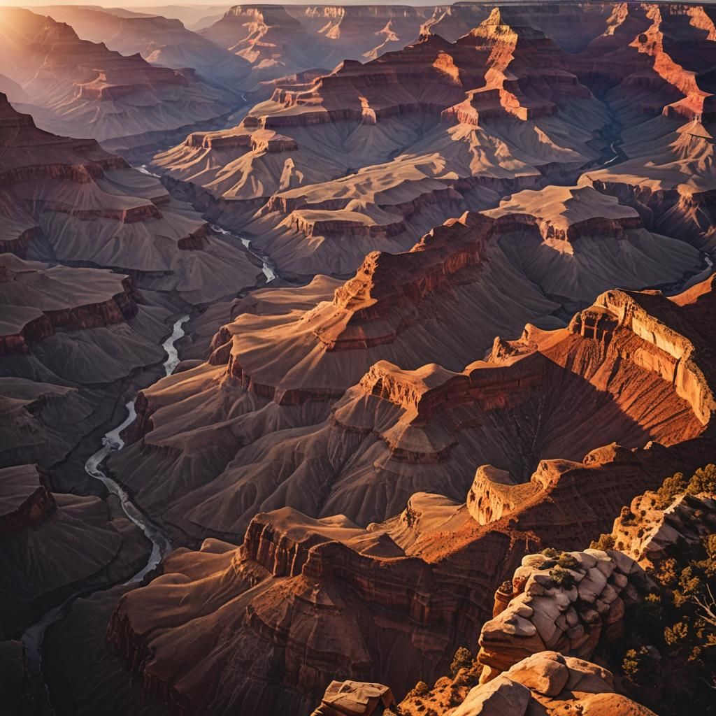 Grand Canyon Sunset: Cinematic Landscape Photography