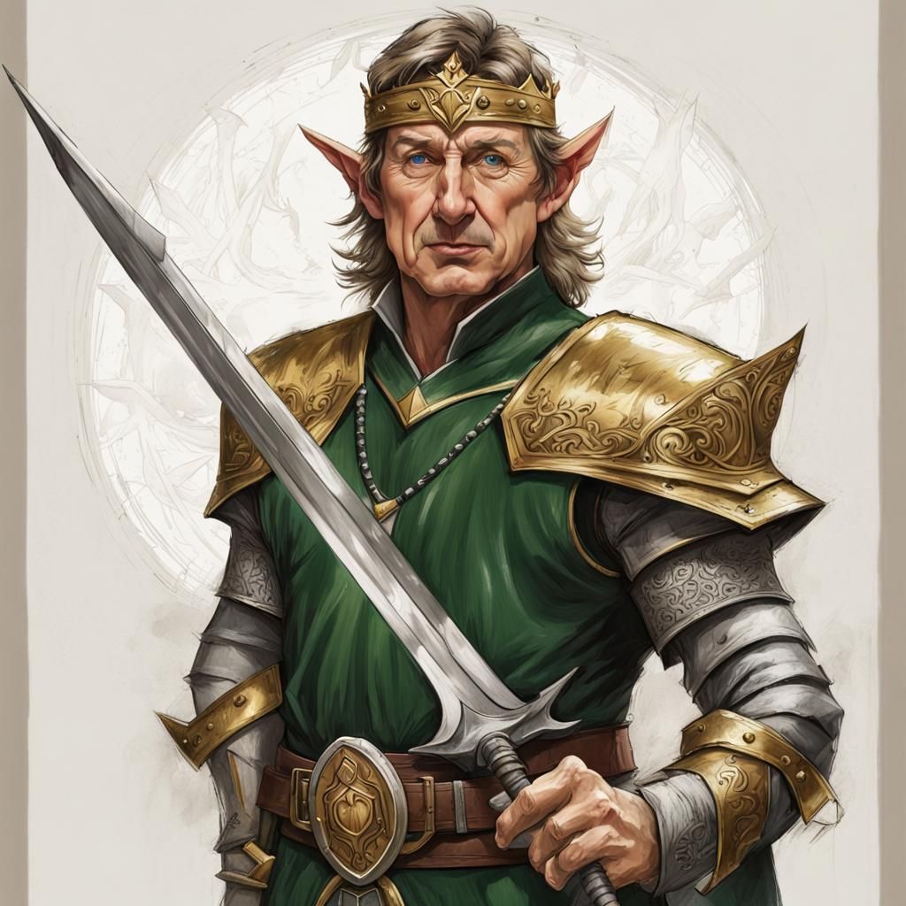 Wayne Gretzky, elf, dnd