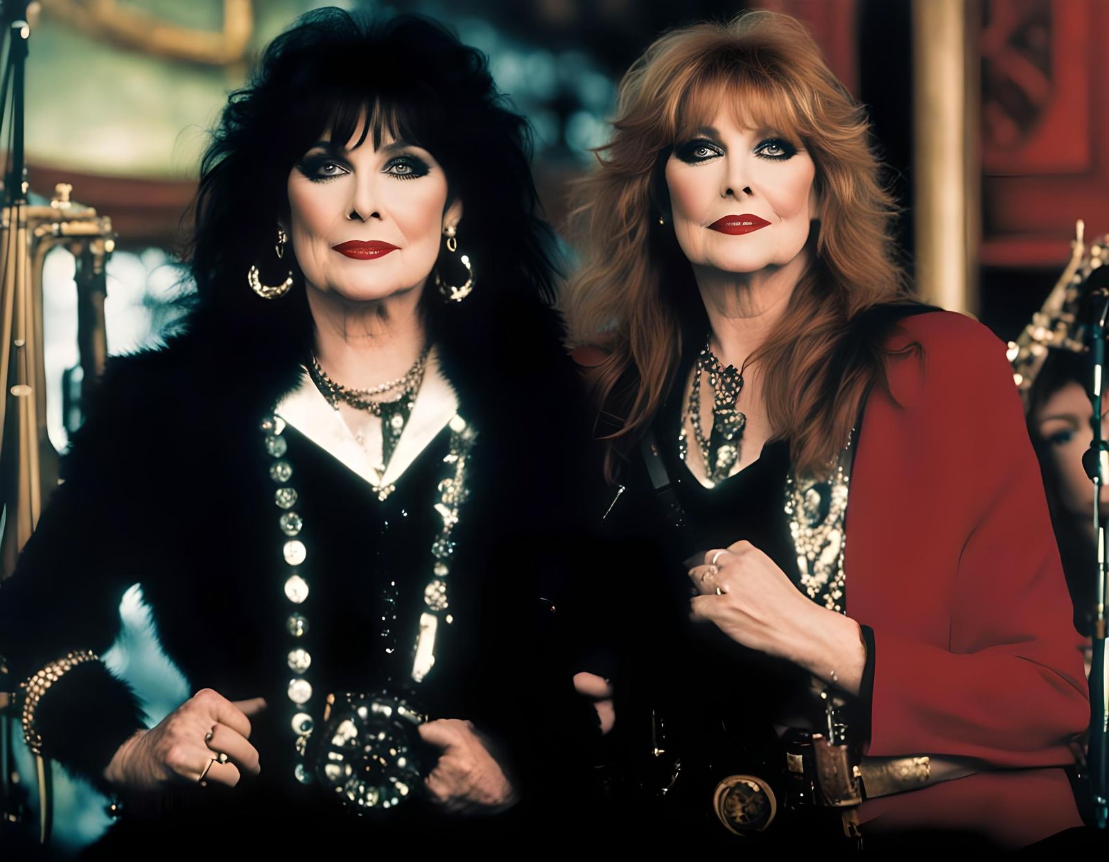 Ann and Nancy Wilson of Heart