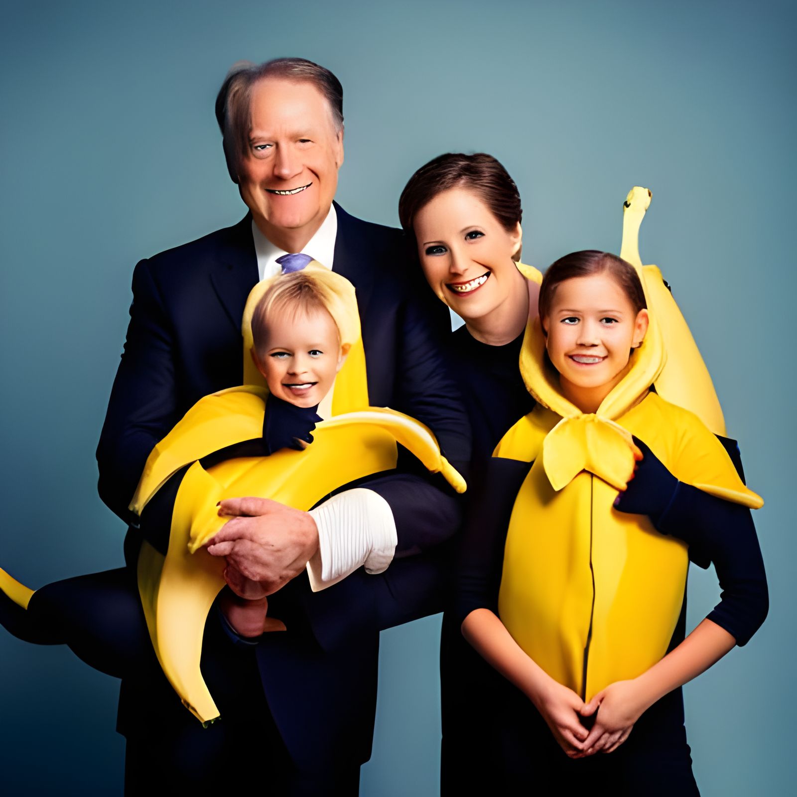 Awkward Family Photo: Bananas