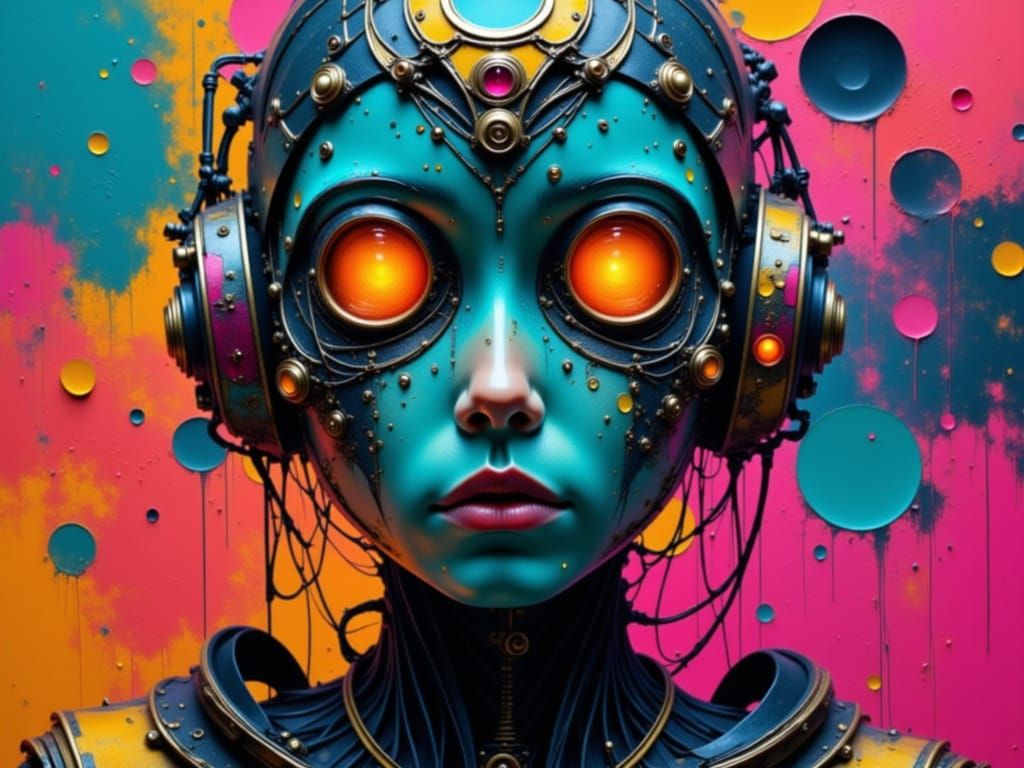 Friendly Aliens in Biomechanical Attire