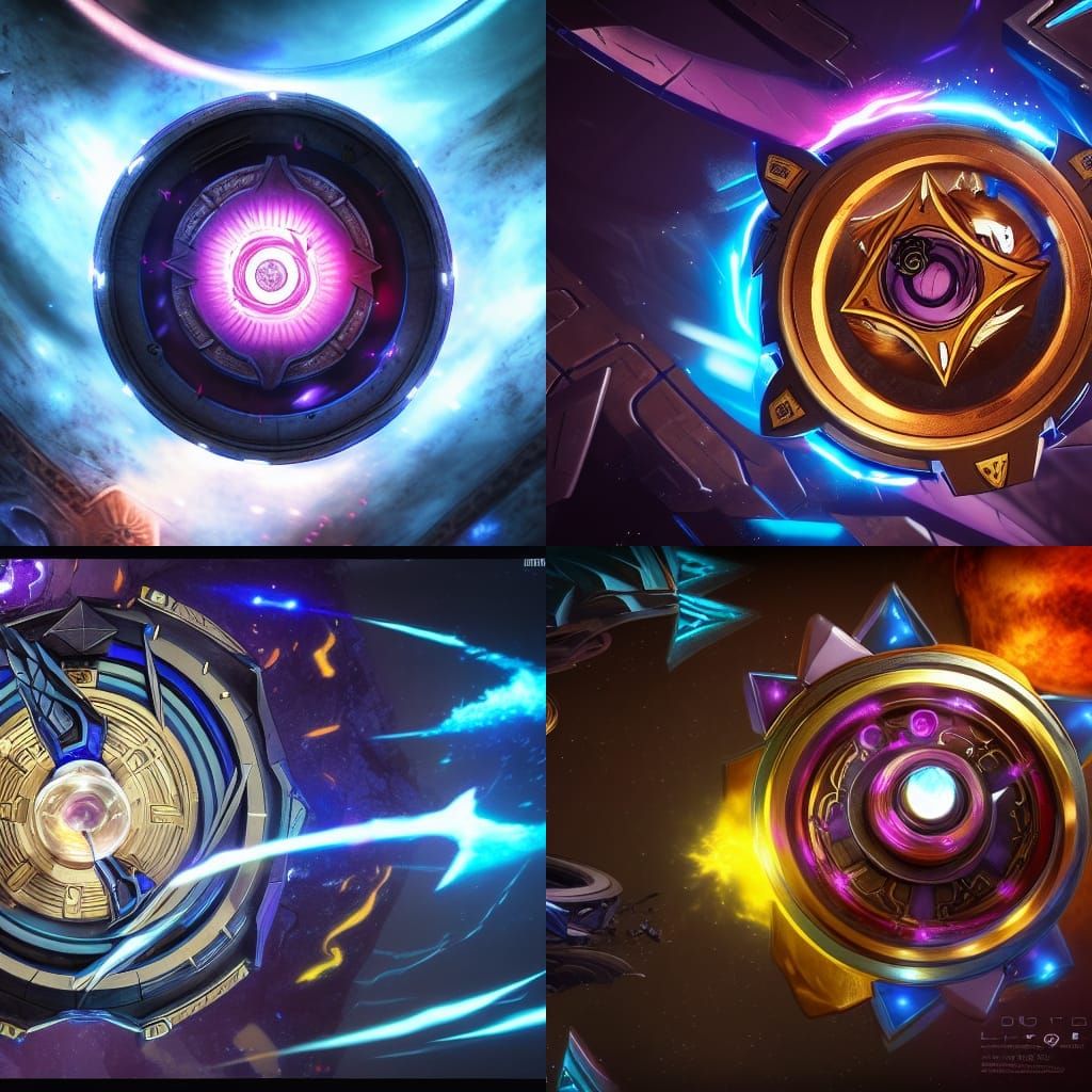 Dark Matter Beyblade in Detailed Matte Painting