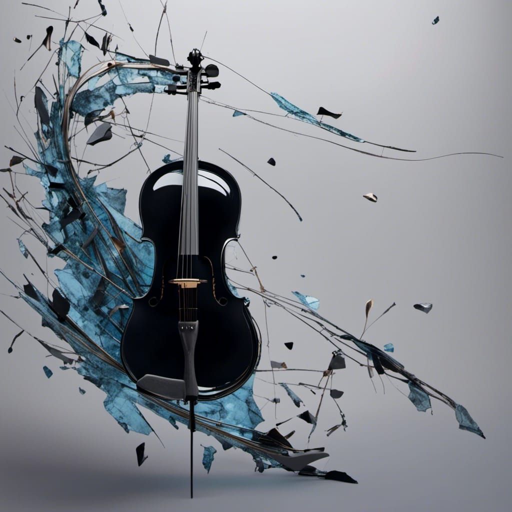 "The Dark Abstract Cello Series"