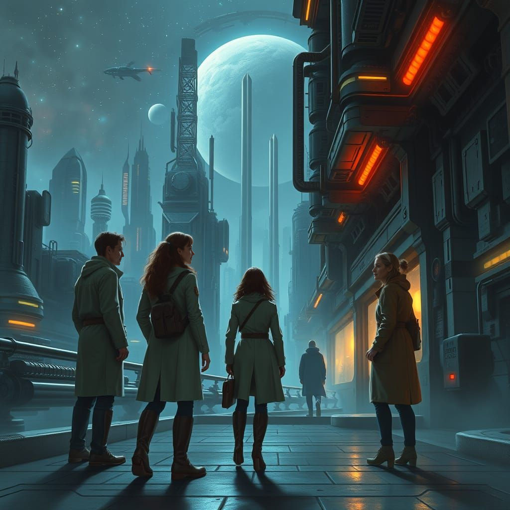 A Sci-Fi Adventure: Unveiling the Secrets of the Second Foun...