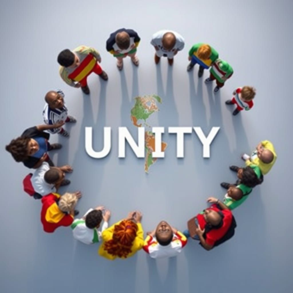 Unity in Diversity: People from Around the World Unite