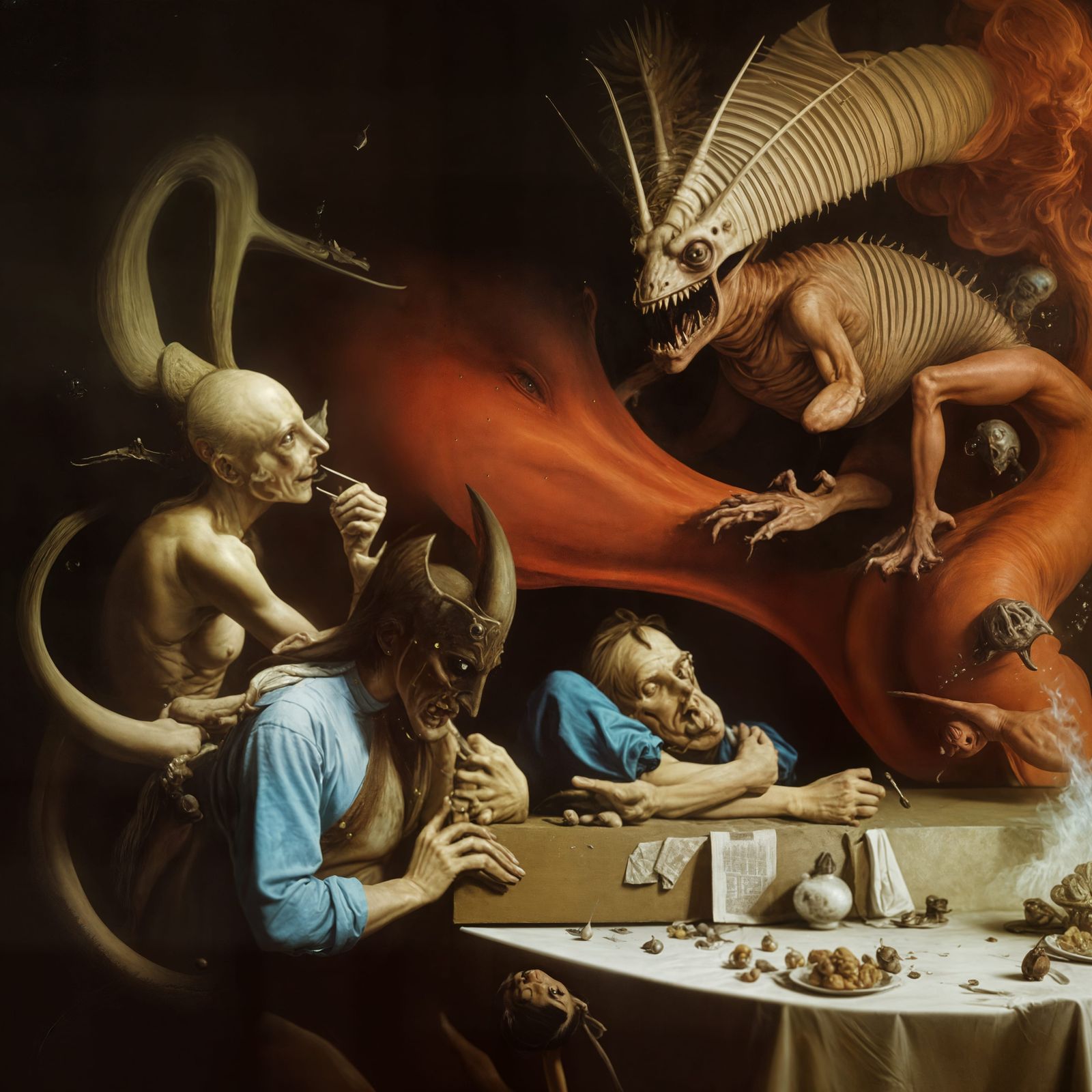 "Hey you! The miserable guy in a black helmet and blue shirt...