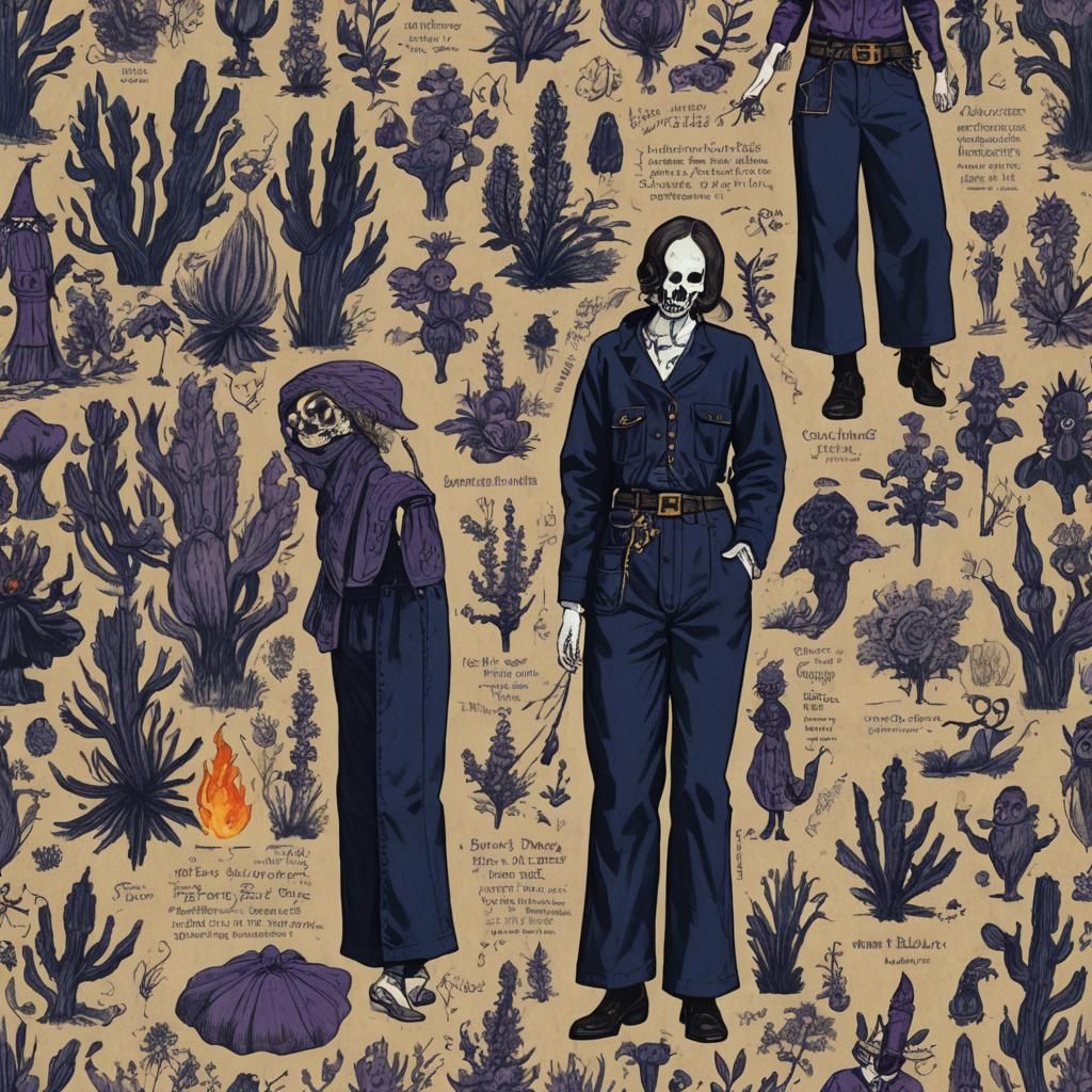 Surreal Hegelian Halloween Dreamscape: A Gothic Nightmare