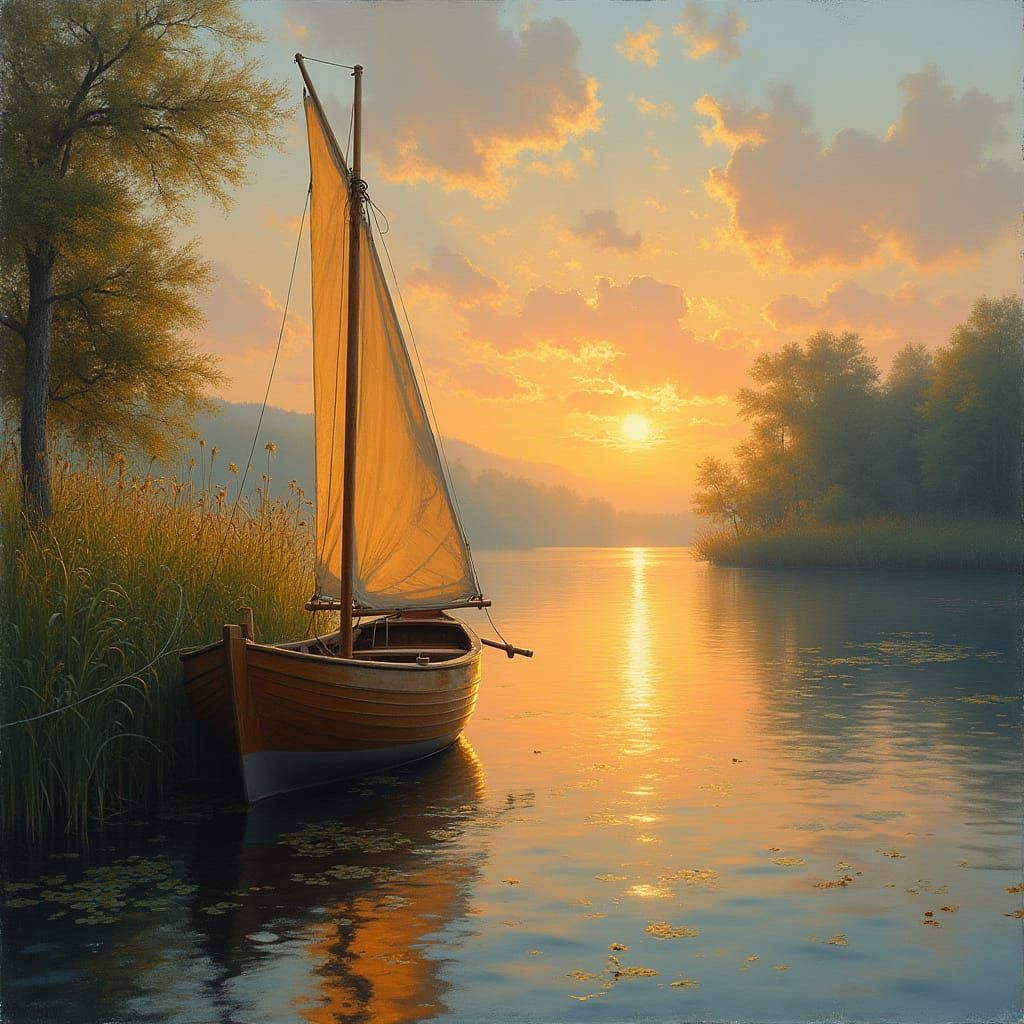 Serenity on the Golden Lake