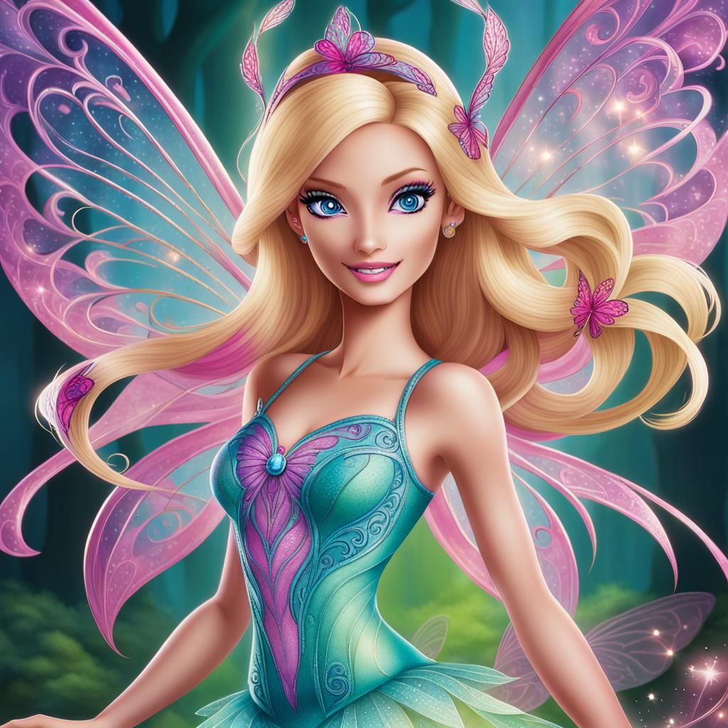 Barbie as Enchantix Fairy