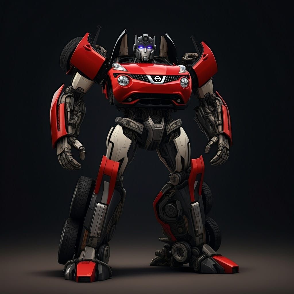 Nissan Juke Autobot: Transformers-Style Robot