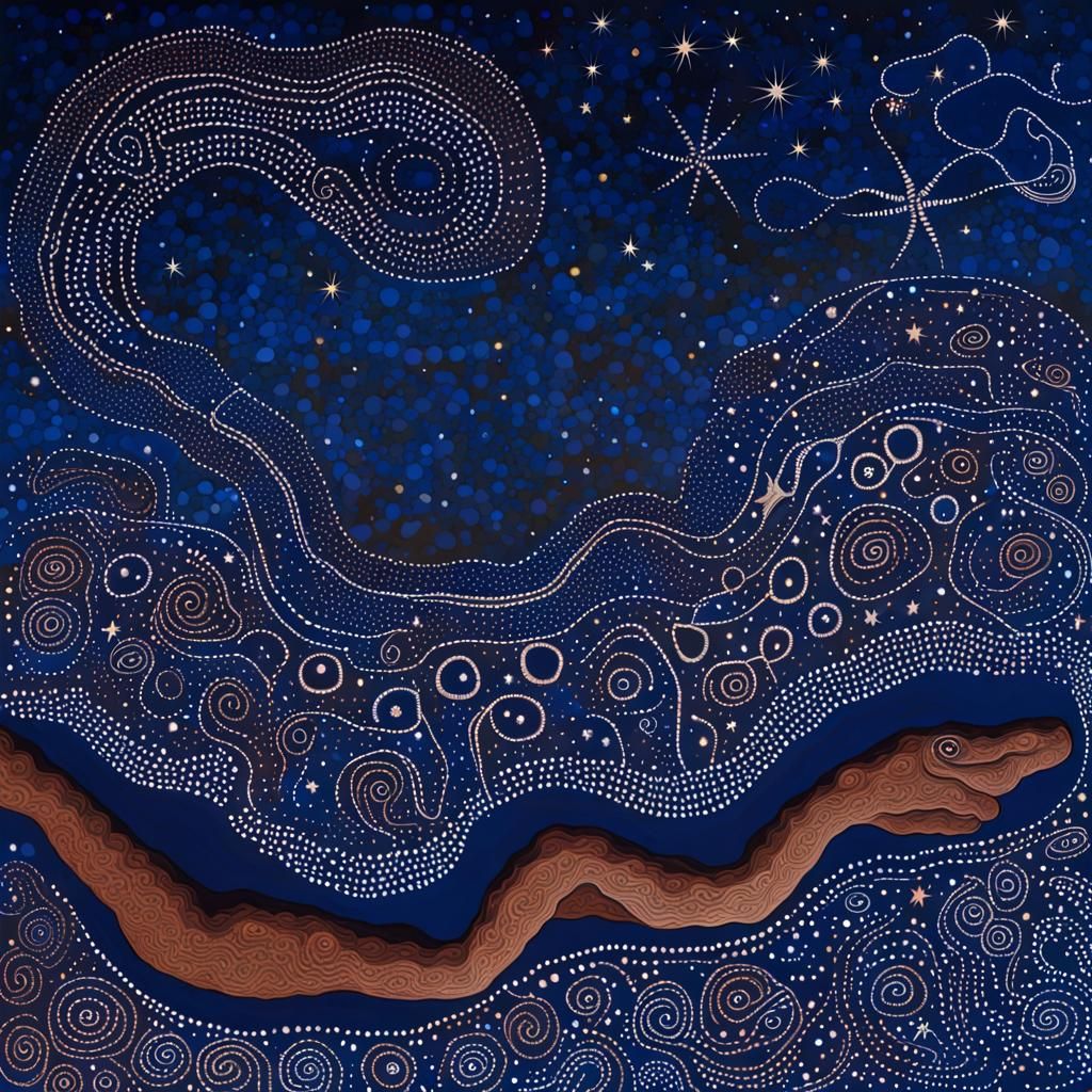 Aboriginal Rock Art: Stars Dreaming the Songlines
