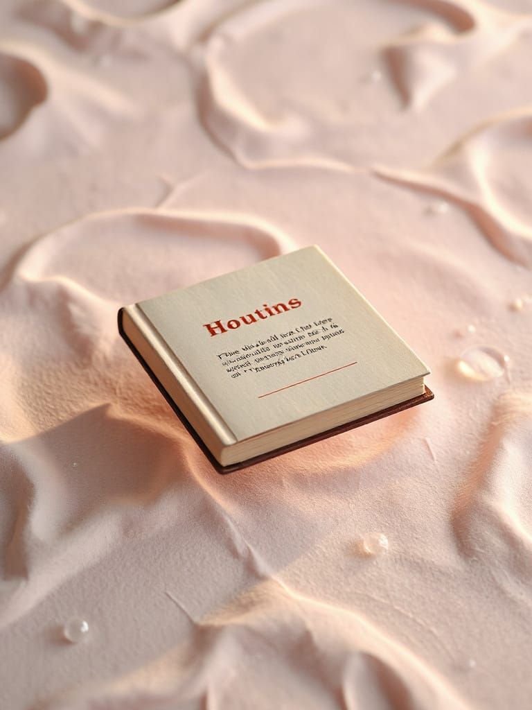 Photorealistic Book Floating in Light, Airy Atmosphere