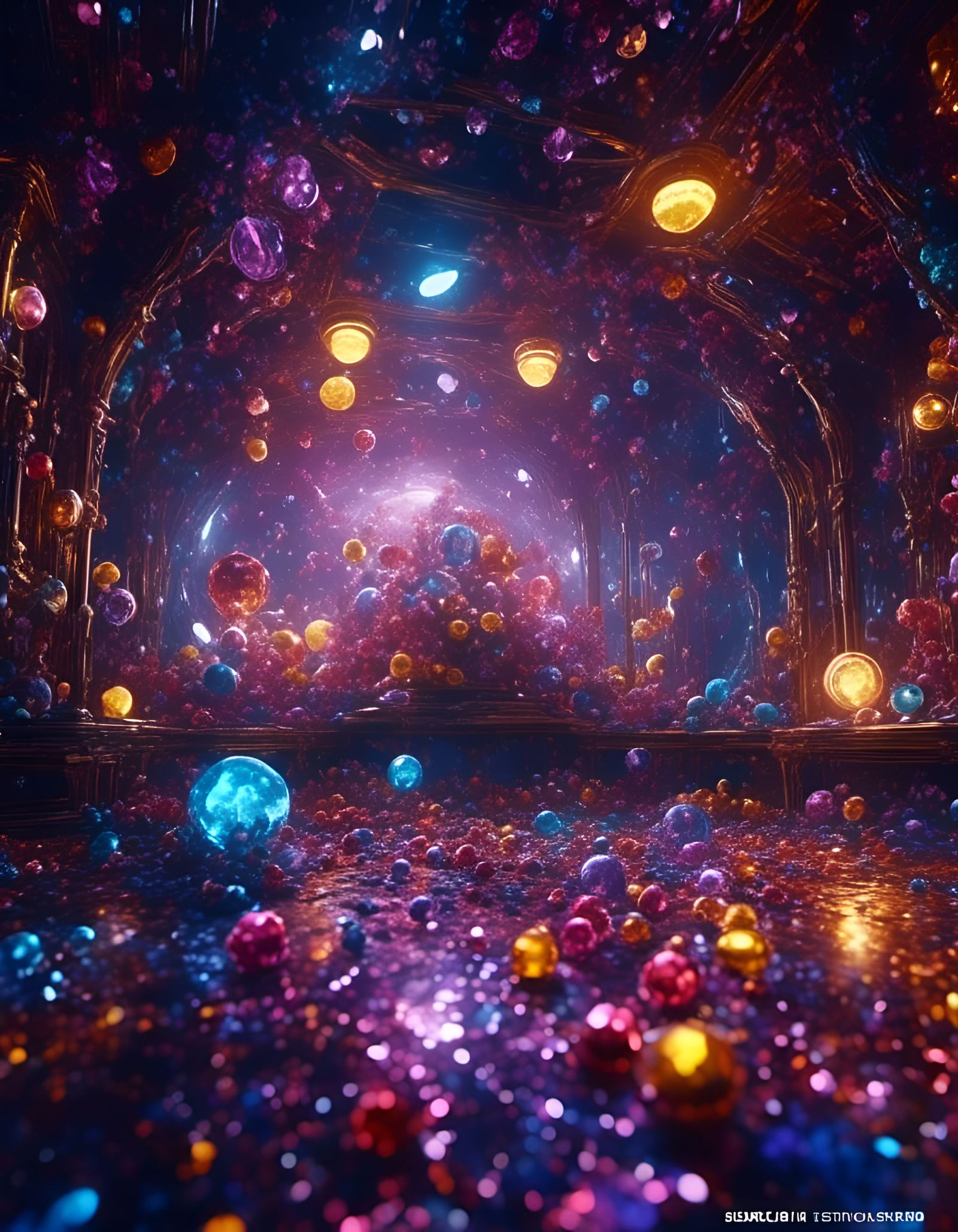 Crystalline Animals in Holographic Cosmic Illustration