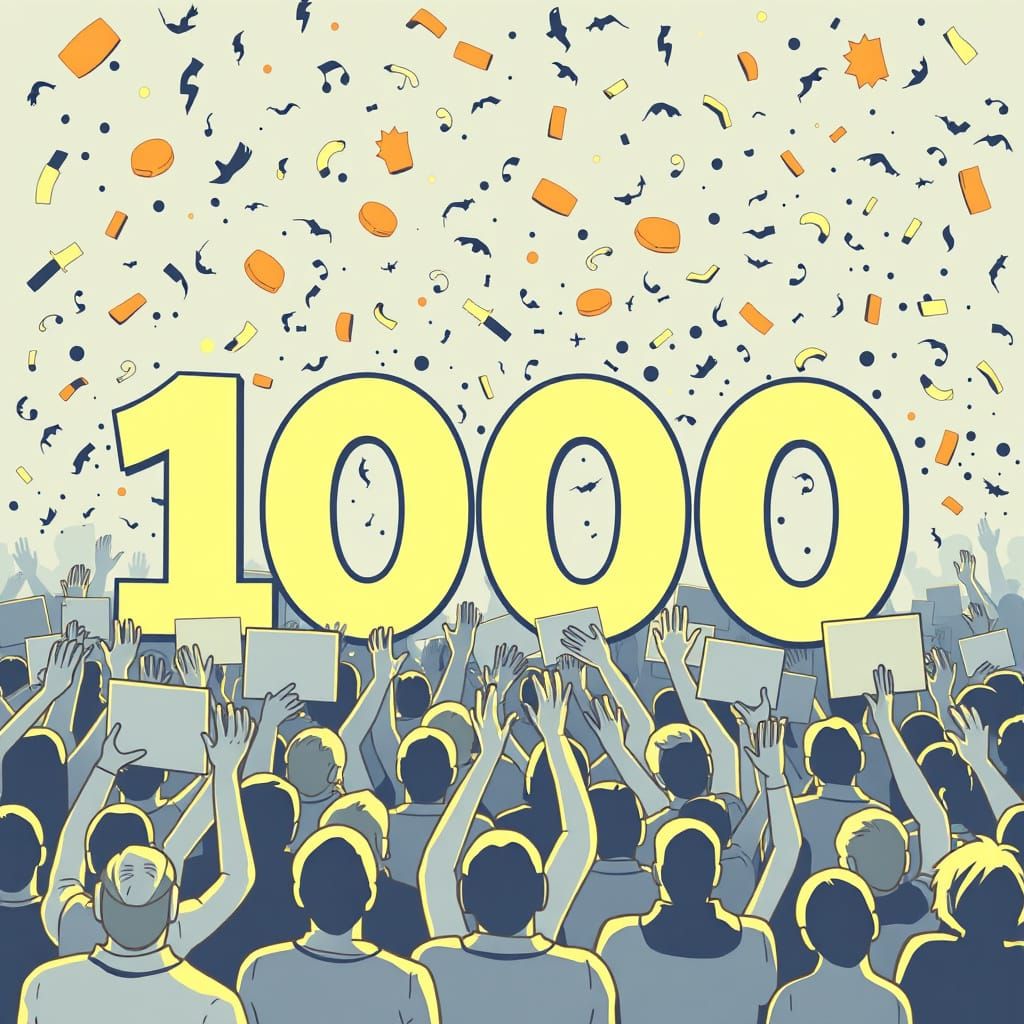 Celestial Crowd Celebrates Milestone