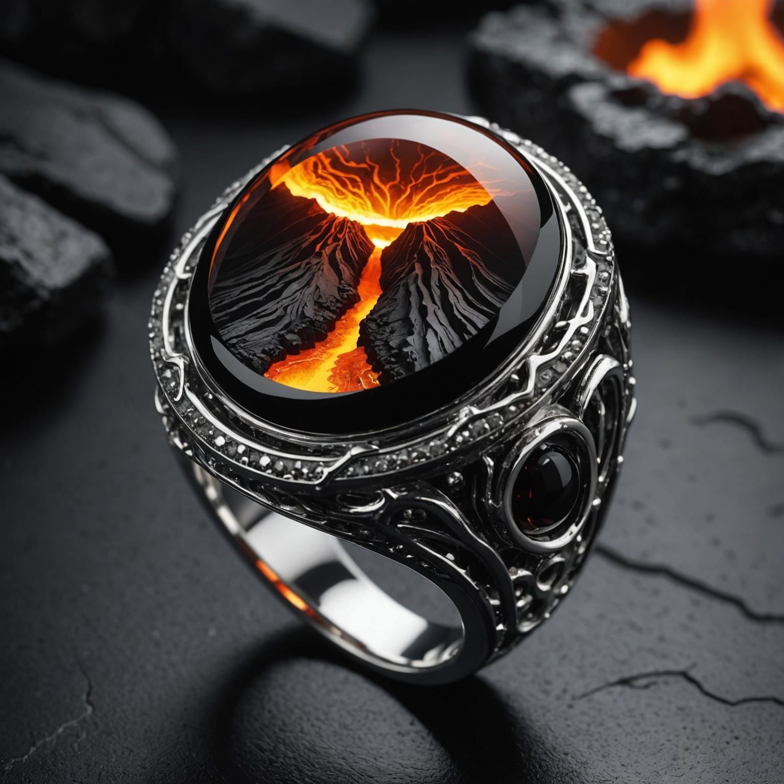 Lava ring