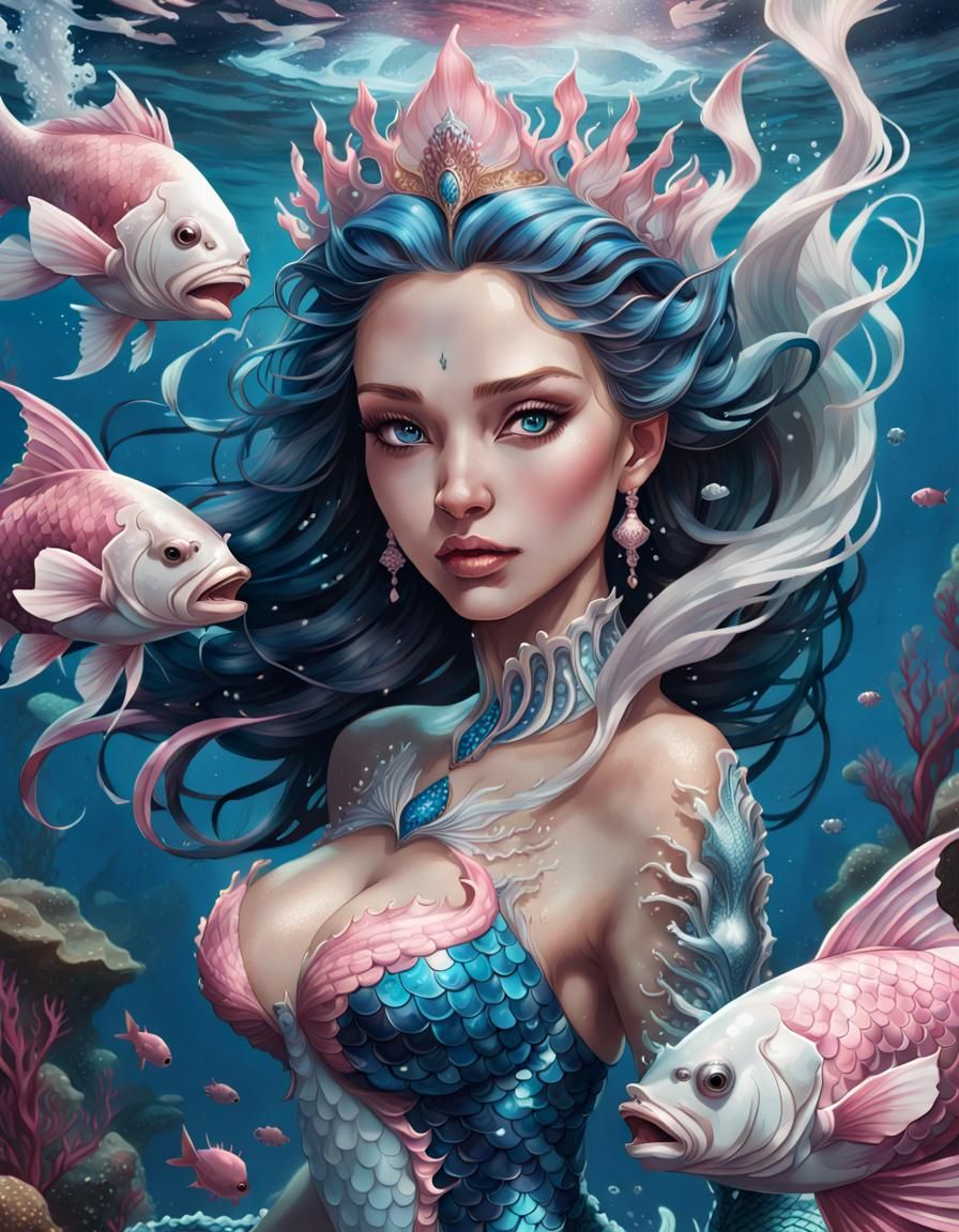 Wu Zetian: Queen of the Ocean, Splash Art