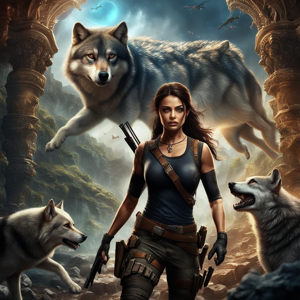 Aishwarya Rai as Lara Croft: Tomb Raider (series)